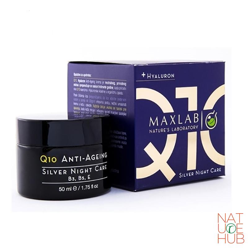 Q 10 silver night care Maxlab, 50 ml 