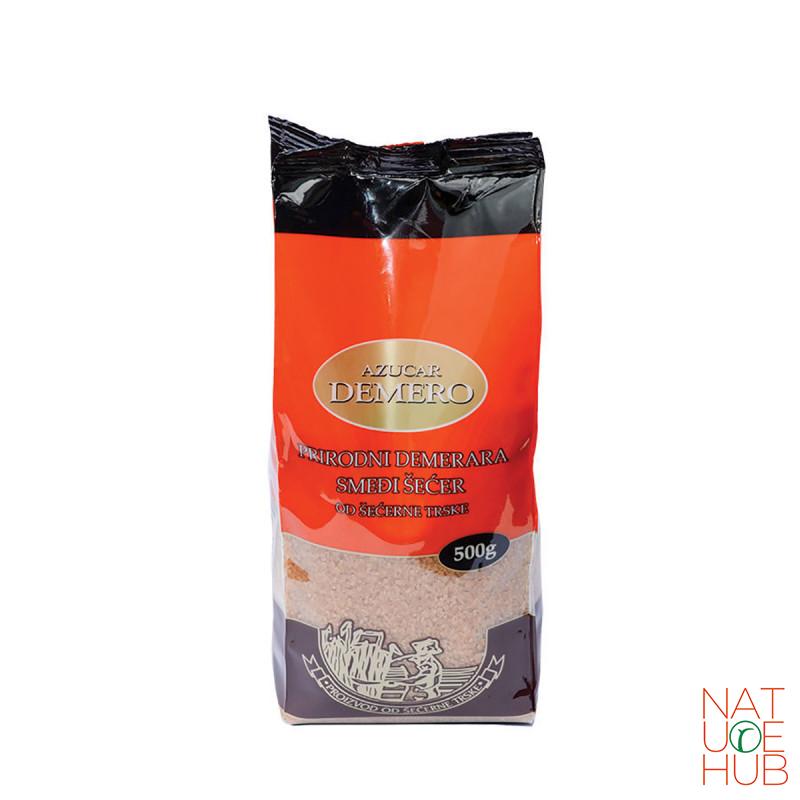 Smeđi šećer demero, 500g 