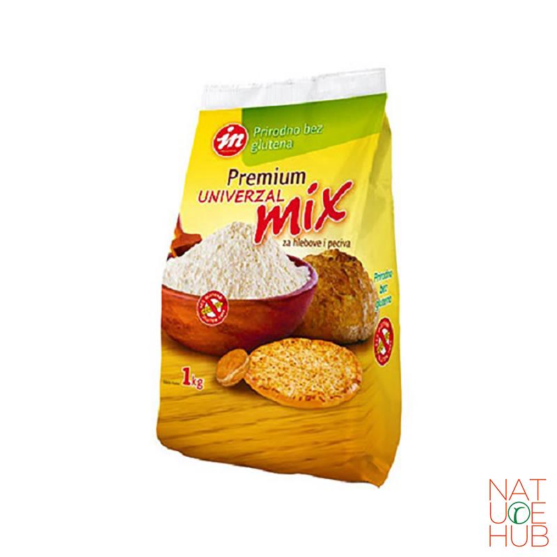 Univerzal mix brašno bez glutena, Aleksandrija 1 kg 