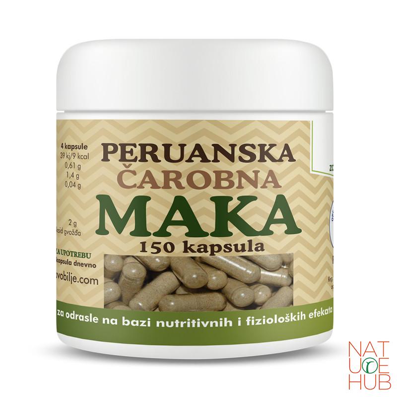 Peruanska čarobna maka 150 kapsula 