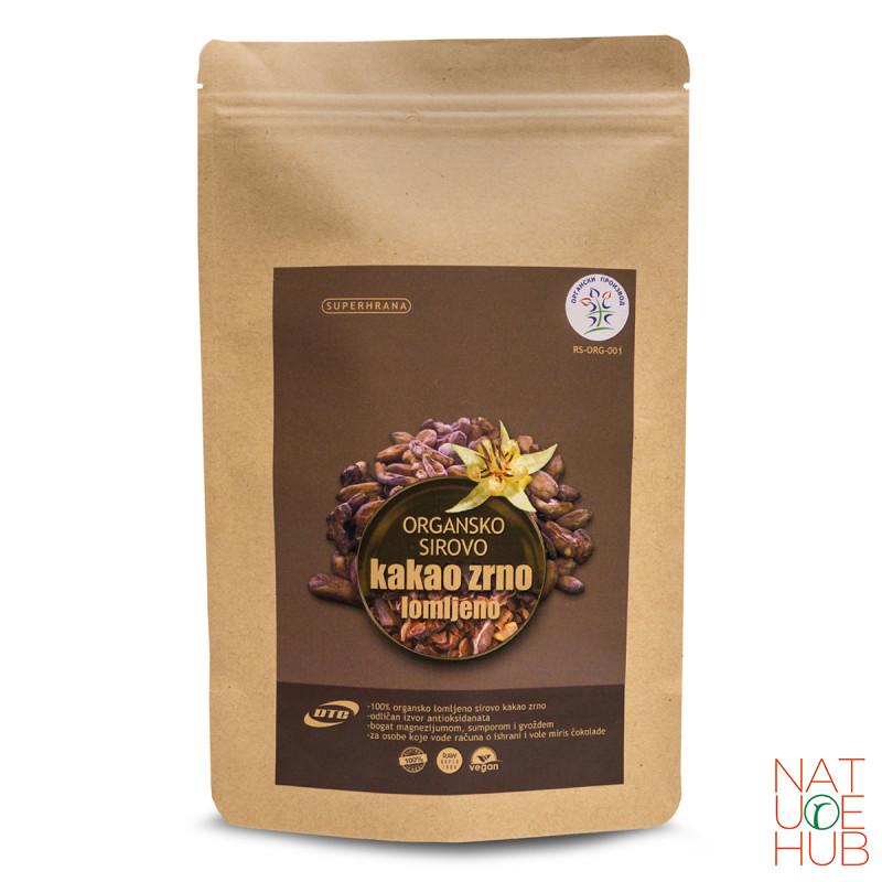 Organsko kakao zrno lomljeno - Cacao nibs 200g 