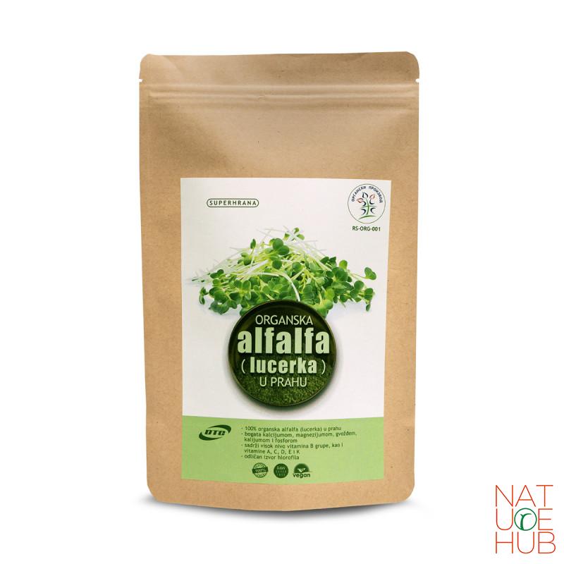 Organska ALFALFA (lucerka) u prahu 100g 