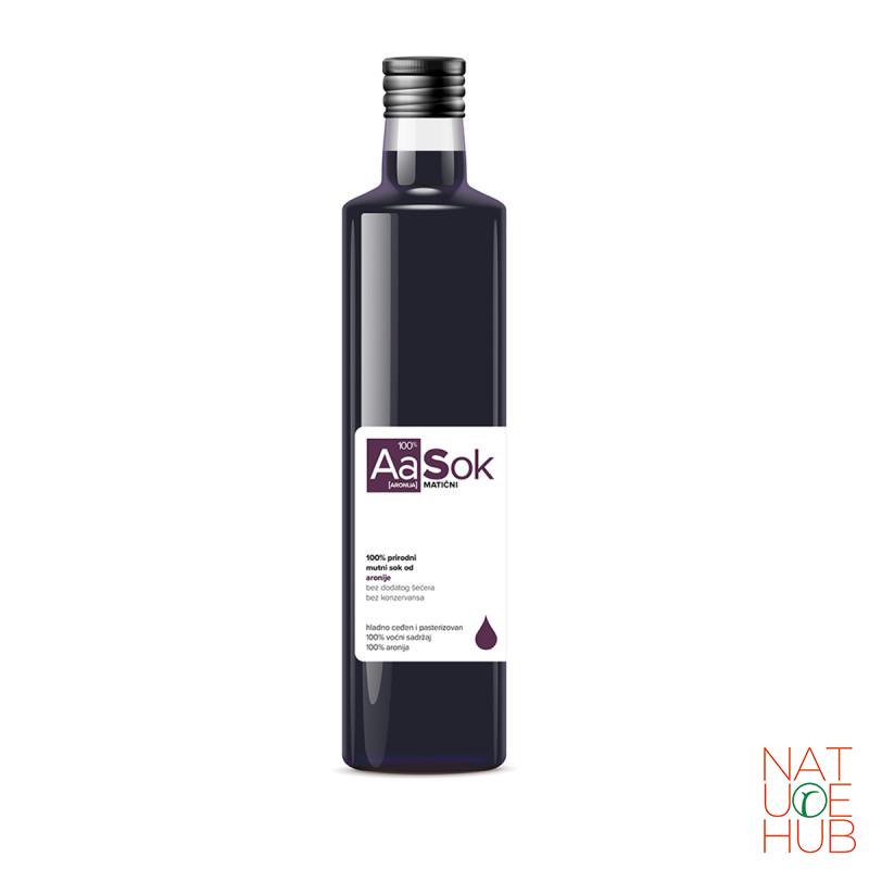 Hladno ceđeni matični sok aronija organik Hoff, 750ml 