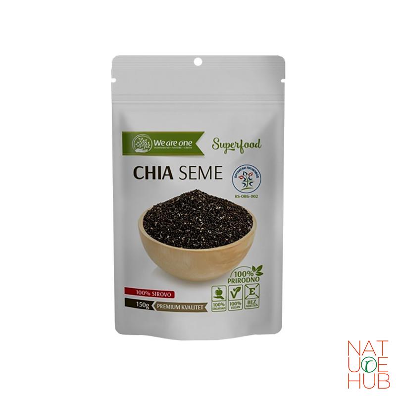 Čia seme organic wao, 150g 