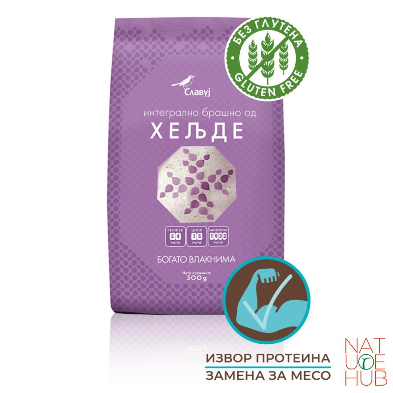 Premium integralno brašno od heljde, 500g 