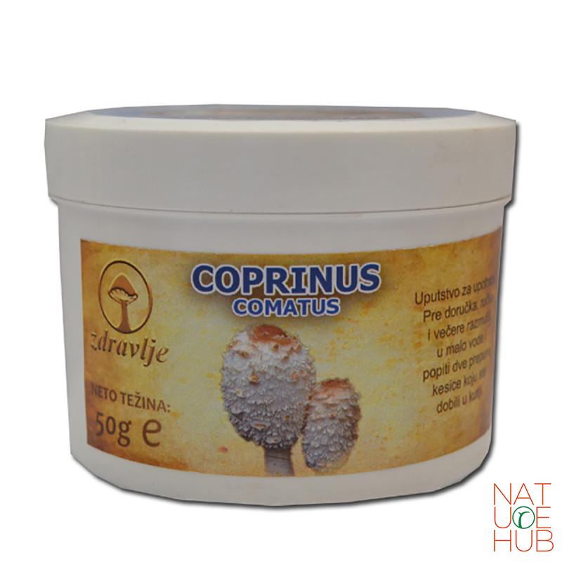 Coprinus comatus gljiva u prahu EP, 50g 