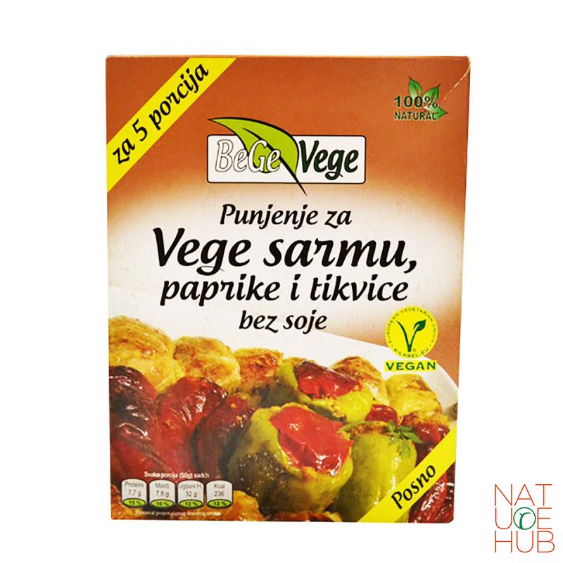 Punjenje za vege sarmu, paprike i tikvice, bez soje, 250g 