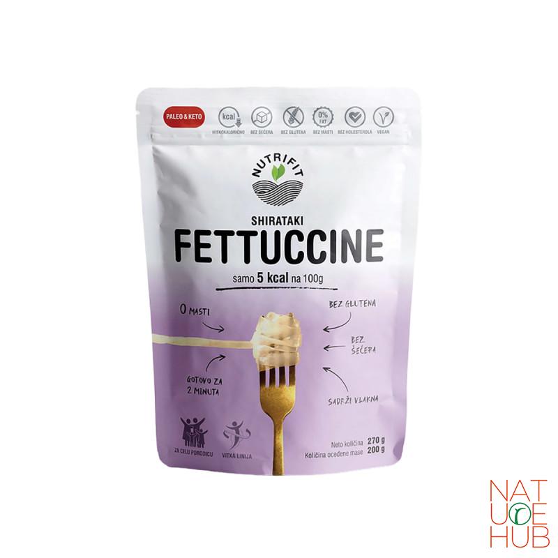 Shirataki konjac pasta fetucine 270g, Nutrifit 