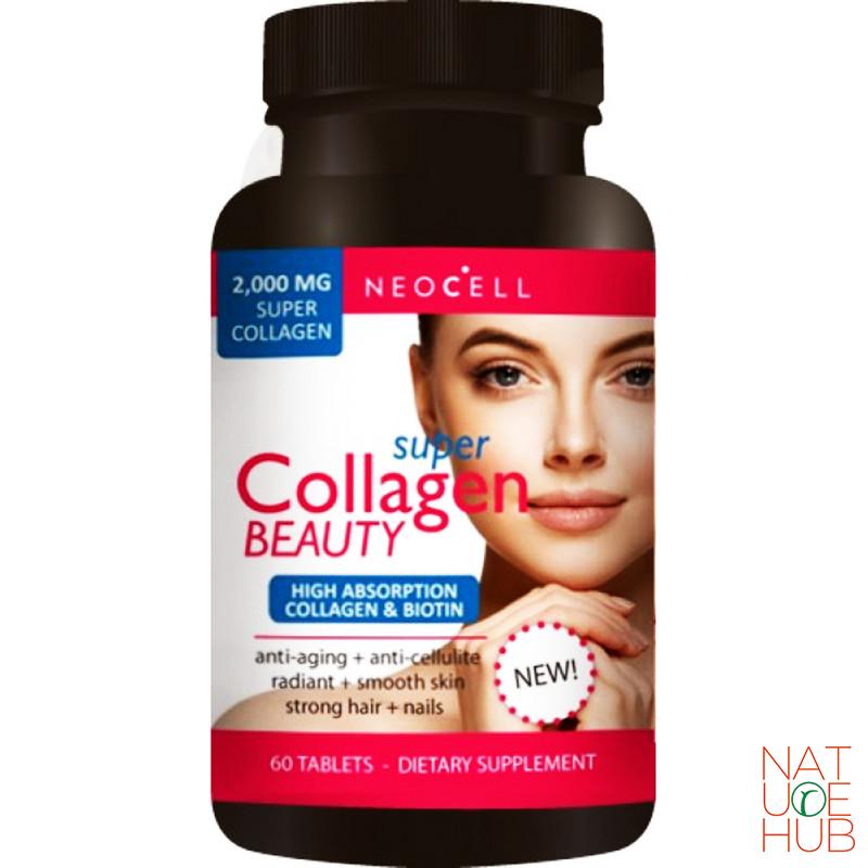Super Collagen beauty 2000 mg, 60 tbl 