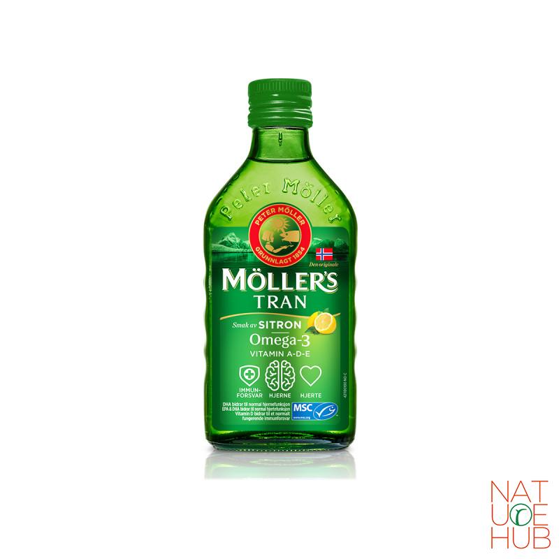 Mollers omega 3 limun, 250 ml 