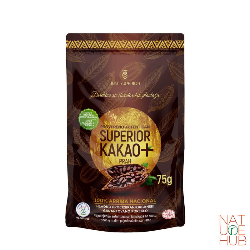 Superior kakao prah Arriba Nacional, 75g 