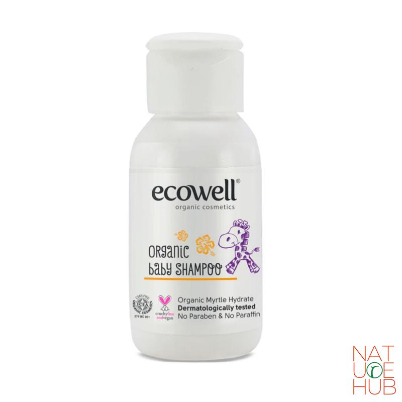 Ecowell Organski šampon za bebe putno pak. 